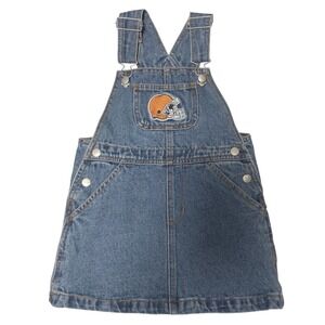 Cleveland Browns NFL Embroidered Denim Dress Girls 3T